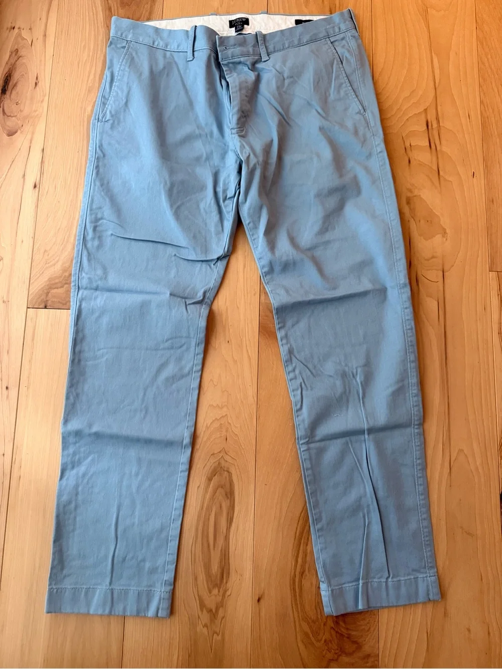 J. Crew Men's Flex Slim Light Blue Chinos size 34/30